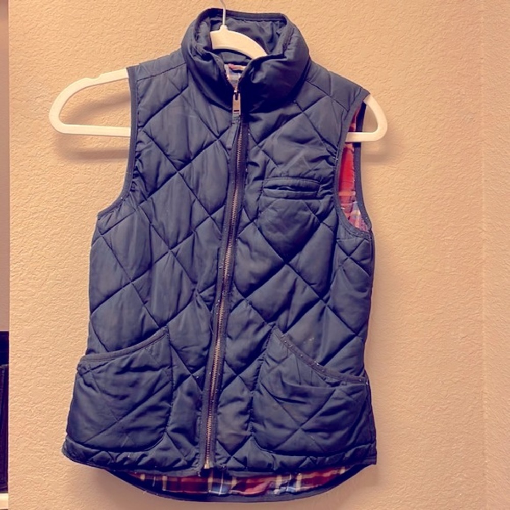 H&M Quilted Navy Puffer Vest
